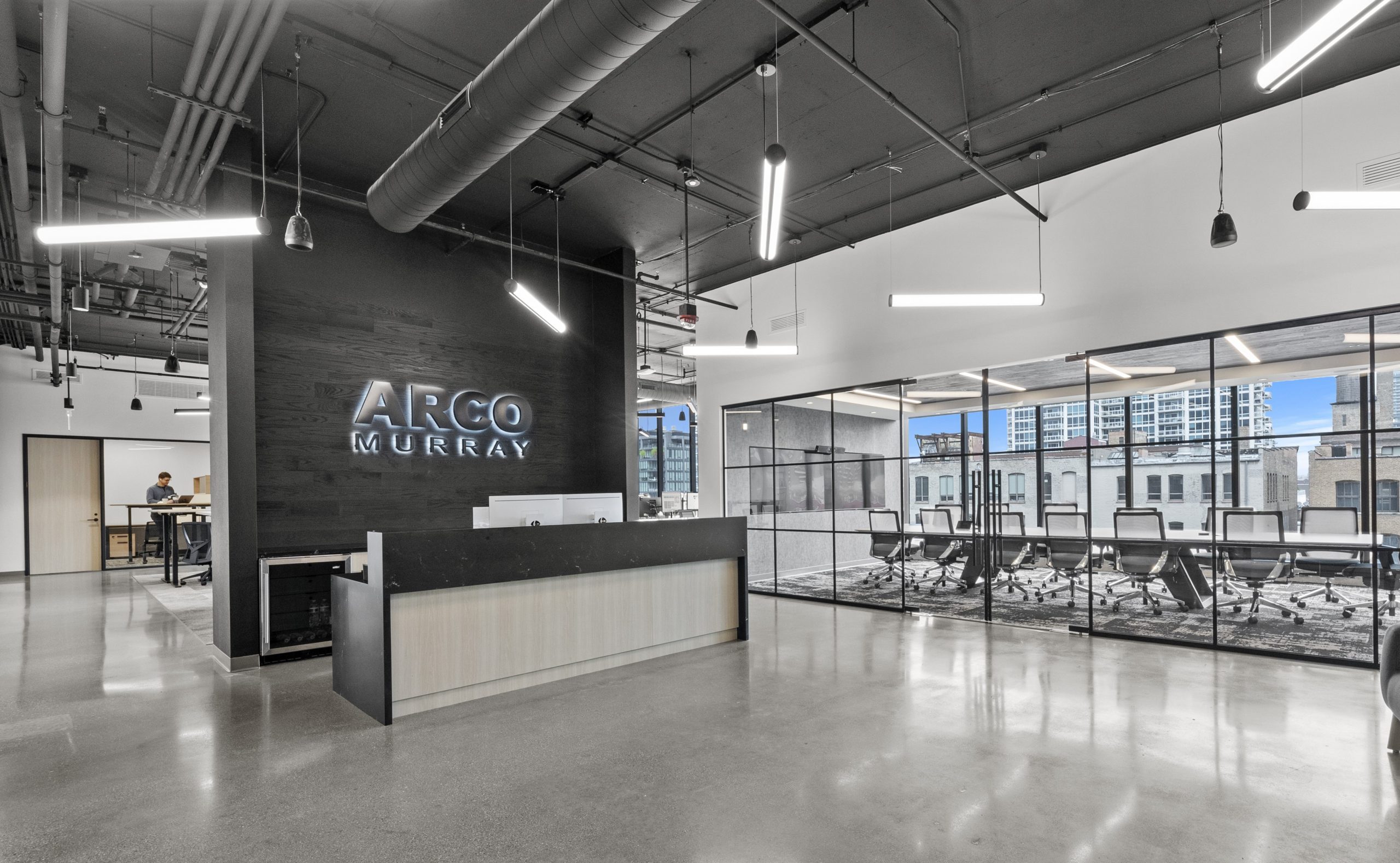 ARCO/Murray 311 W. Huron Office Reception Area