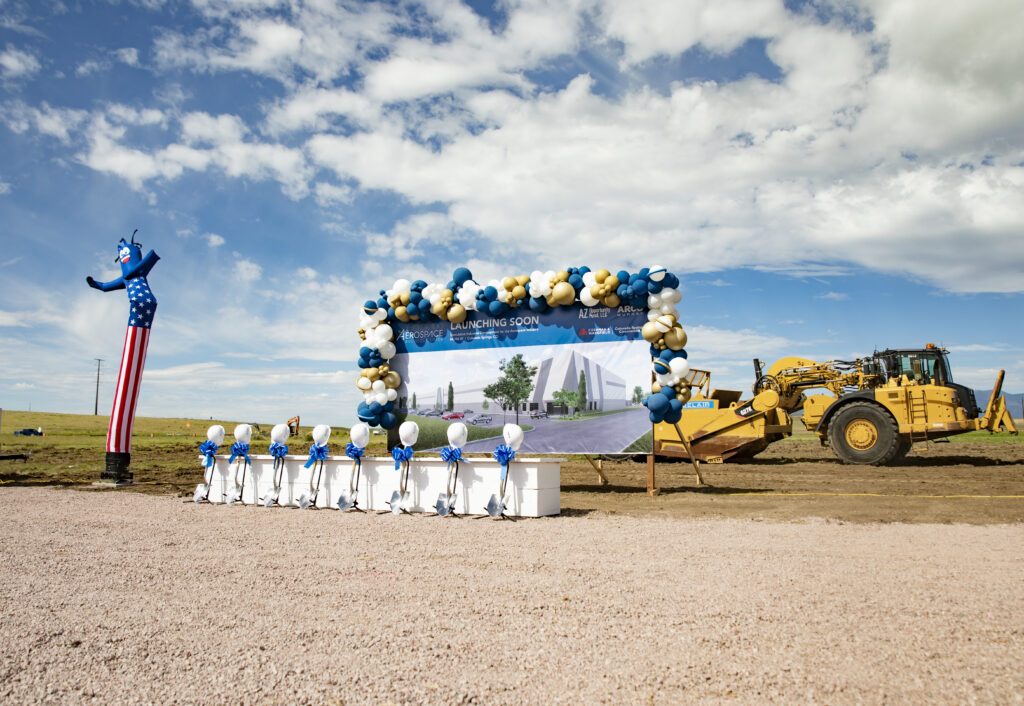 Groundbreaking of the Colorado Aerospace Business Center