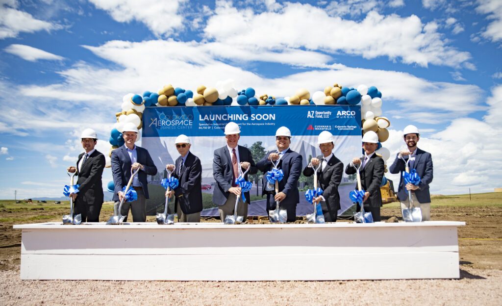 Groundbreaking of the Colorado Aerospace Business Center