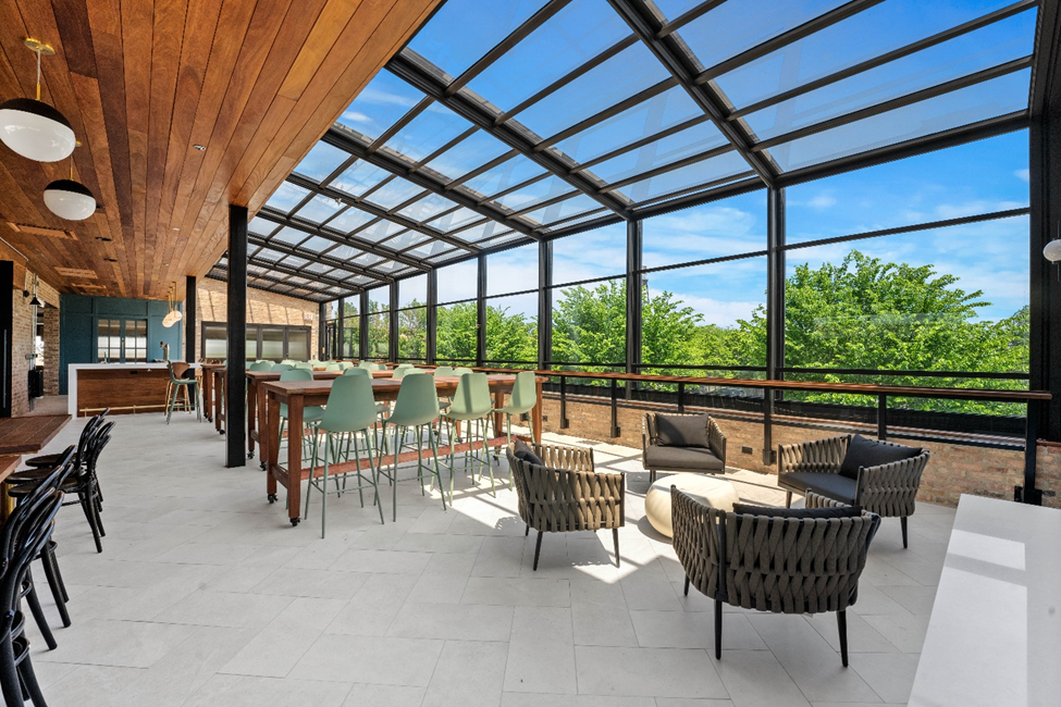 Retractable Glass Roof