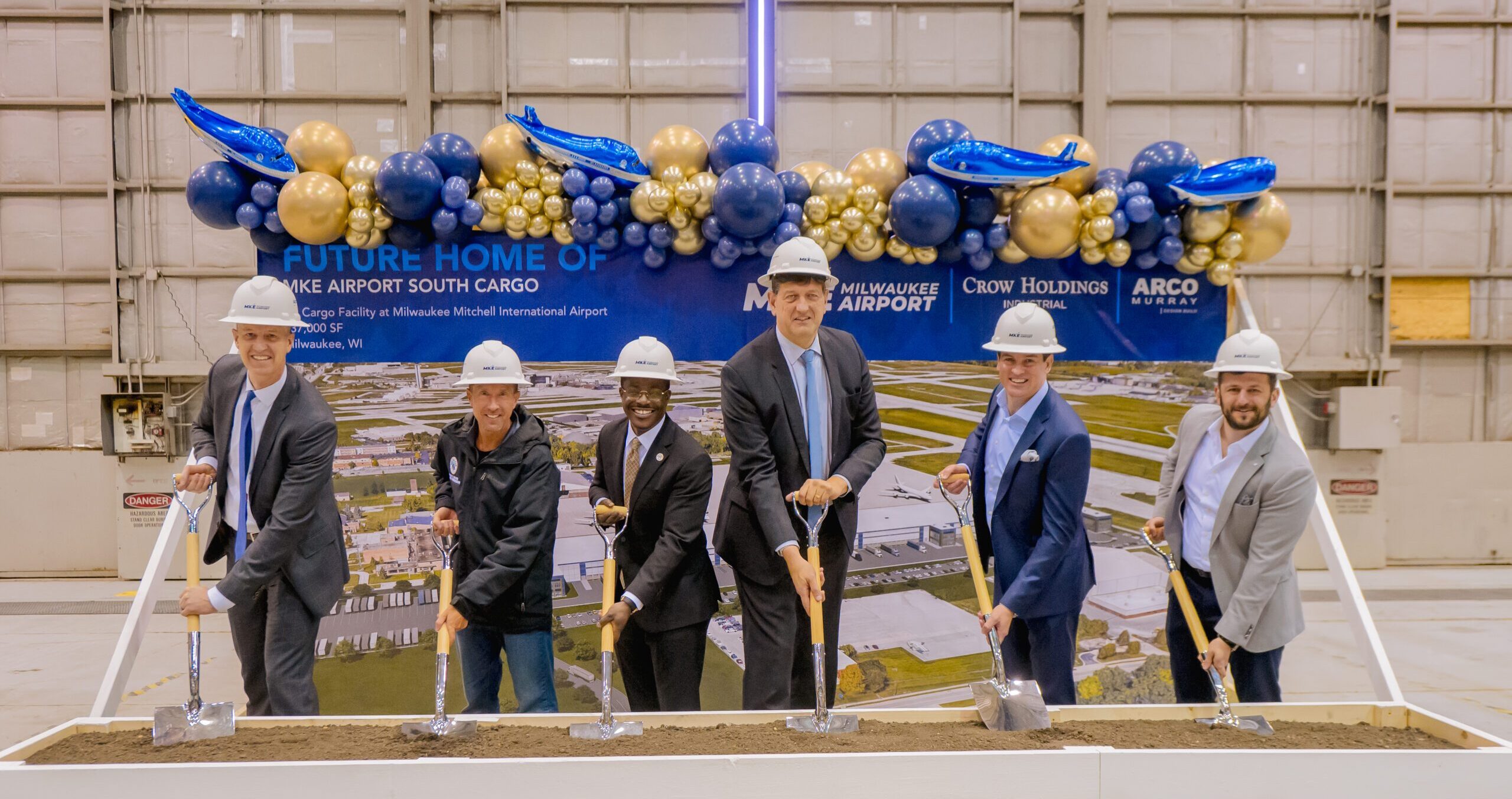 MKE Airport South Cargo Groundbreaking